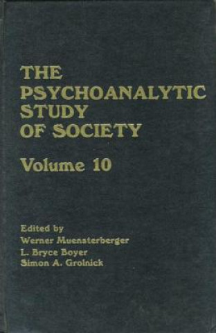 Kniha Psychoanalytic Study of Society 