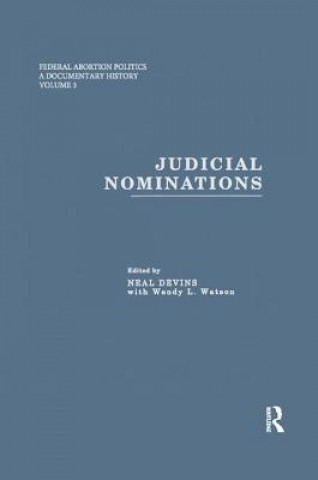 Libro Judicial Nominations Neal E. Devins