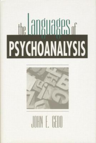 Kniha Languages of Psychoanalysis John E. Gedo