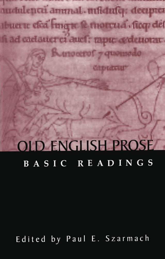 Book Old English Prose 