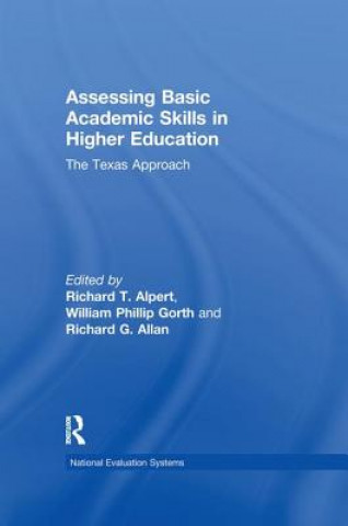 Kniha Assessing Basic Academic Skills in Higher Education 