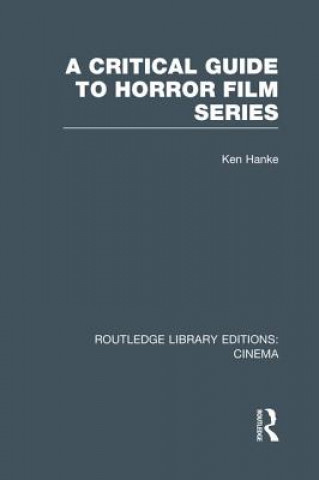 Kniha Critical Guide to Horror Film Series Ken Hanke