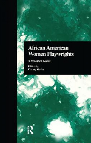 Carte African American Women Playwrights GAVIN
