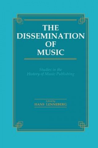 Kniha Dissemination of Music Hans Lenneberg