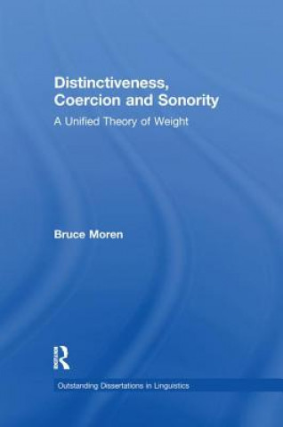 Kniha Distinctiveness, Coercion and Sonority MOREN