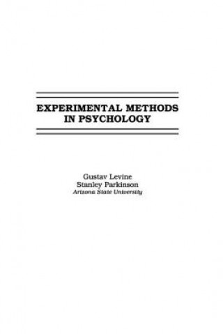 Kniha Experimental Methods in Psychology LEVINE