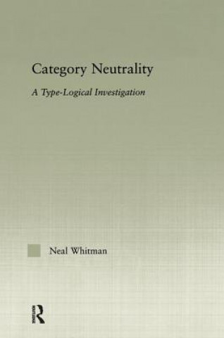 Книга Category Neutrality WHITMAN