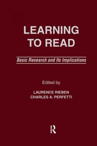 Boek Learning To Read Laurence Rieben