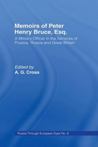 Könyv Memoirs of Peter Henry Bruce, Esq., a Military Officer in the Services of Prussia, Russia & Great Britain, Containing an Account of His Travels in Ger BRUCE