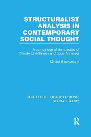 Carte Structuralist Analysis in Contemporary Social Thought (RLE Social Theory) Miriam Glucksmann