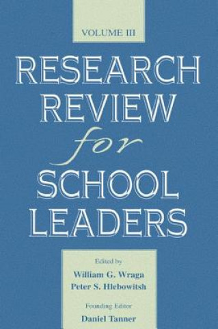 Boek Research Review for School Leaders William G. Wraga