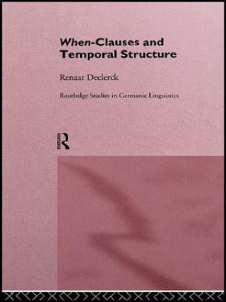 Livro When-Clauses and Temporal Structure Stephane Declerck