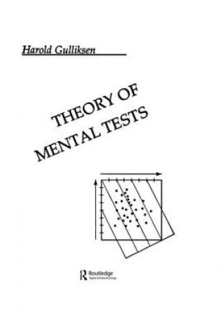 Книга Theory of Mental Tests Harold Gulliksen