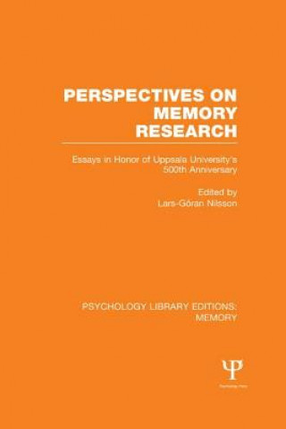 Kniha Perspectives on Memory Research (PLE:Memory) Lars-Goran Nilsson