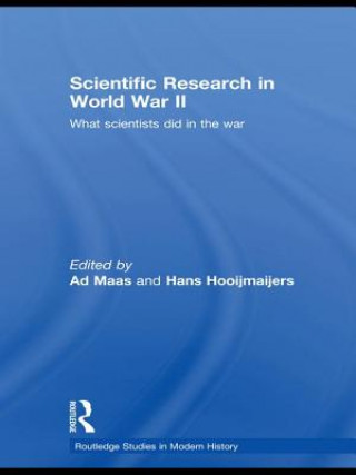 Kniha Scientific Research In World War II Ad Maas