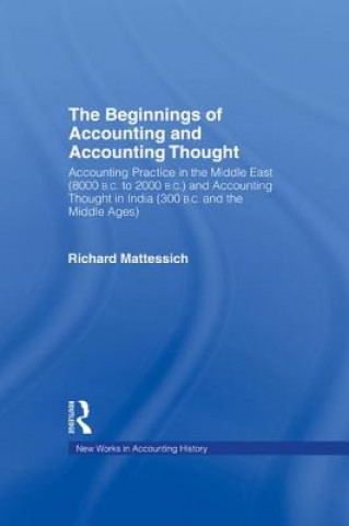 Buch Beginnings of Accounting and Accounting Thought Richard Mattessich