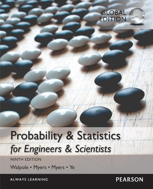 Könyv Probability & Statistics for Engineers & Scientists, Global Edition Ronald E. Walpole