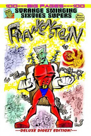 Carte Strange Swinging Sixties Supers: Frankenstein Mini Komix