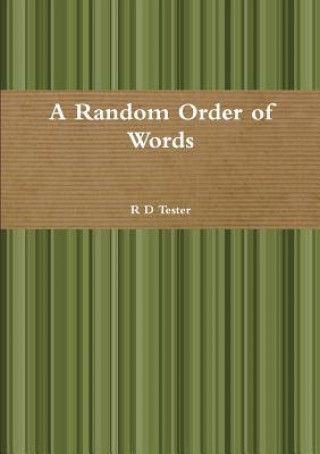 Könyv Random Order of Words R D Tester