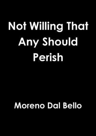 Könyv Not Willing That Any Should Perish Moreno Dal Bello