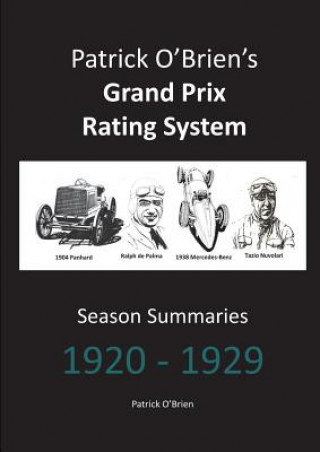 Carte Patrick O'brien's Grand Prix Rating System: Season Summaries 1920-1929 Patrick O'Brien