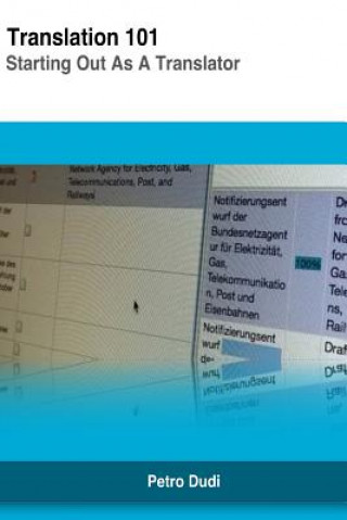 Kniha Translation 101: Starting Out as A Translator Petro Dudi