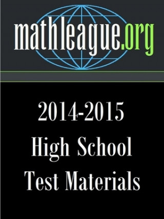 Könyv High School Test Materials 2014-2015 Tim Sanders
