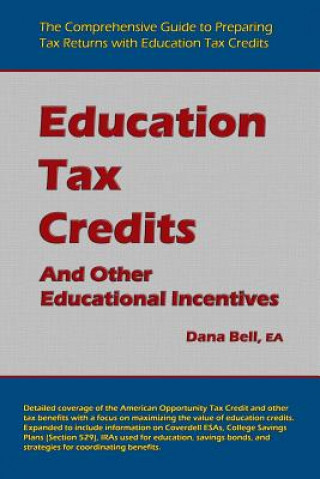 Kniha Education Tax Credits Dana Bell