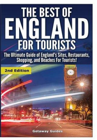 Carte Best of England for Tourists Getaway Guides