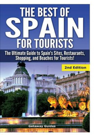 Carte Best of Spain for Tourists Getaway Guides