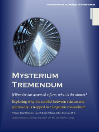 Kniha Mysterium Tremendum: Resolving the Conflict Between Science and Religion David Lane