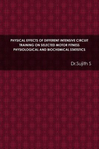 Carte Physical Effects of Different Intensive Circuit Training on Selected Motor Fitness Physiological and Biochemical Statistics Dr.Sujith S