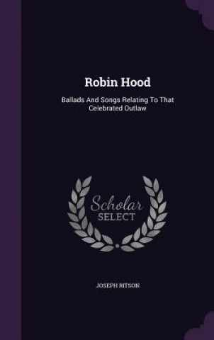 Book Robin Hood Joseph Ritson