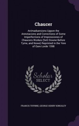 Book Chaucer Francis Thynne