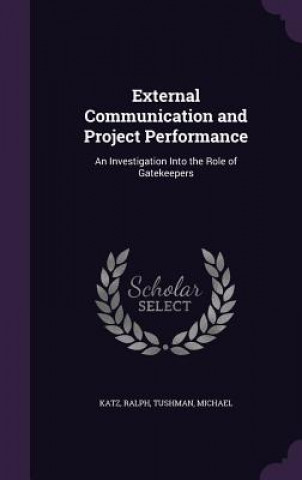Book External Communication and Project Performance Katz