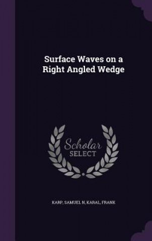 Book Surface Waves on a Right Angled Wedge Samuel N Karp