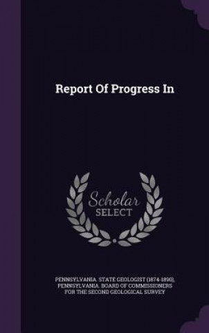 Kniha Report of Progress in 