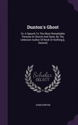 Carte Dunton's Ghost John Dunton