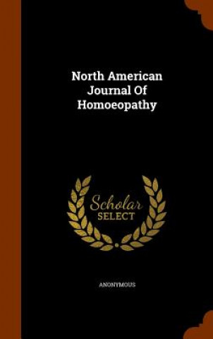 Carte North American Journal of Homoeopathy Anonymous