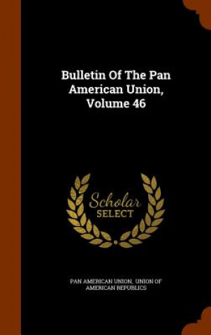 Książka Bulletin of the Pan American Union, Volume 46 Pan American Union