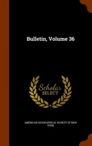 Книга Bulletin, Volume 36 