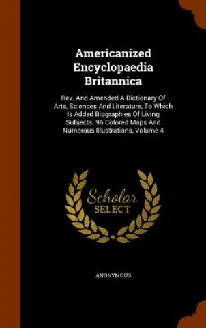 Książka Americanized Encyclopaedia Britannica Anonymous