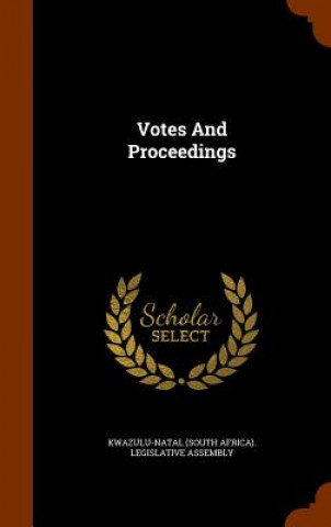 Kniha Votes and Proceedings 