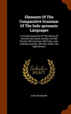 Carte Elements of the Comparative Grammar of the Indo-Germanic Languages Karl Brugmann