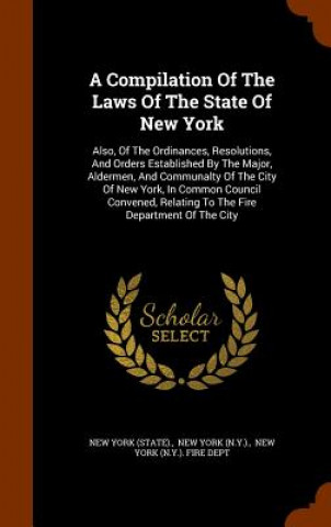 Książka Compilation of the Laws of the State of New York New York (State)