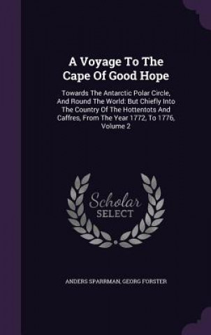 Carte Voyage to the Cape of Good Hope Anders Sparrman