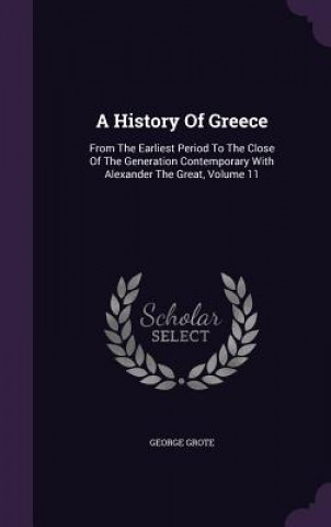 Carte History of Greece George Grote