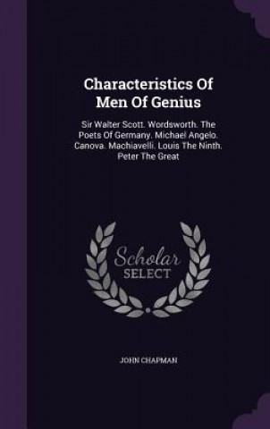 Carte Characteristics of Men of Genius Chapman
