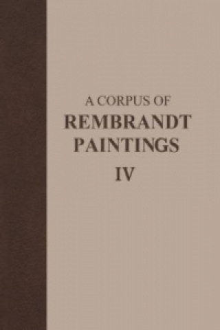 Könyv Corpus of Rembrandt Paintings IV J. Klilian