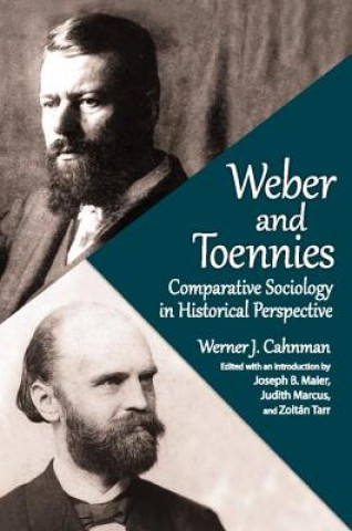 Książka Weber and Toennies Werner J. Cahnman